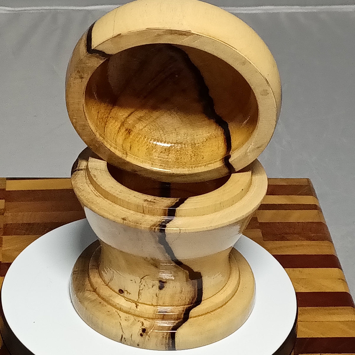Black and White Ebony small bowl