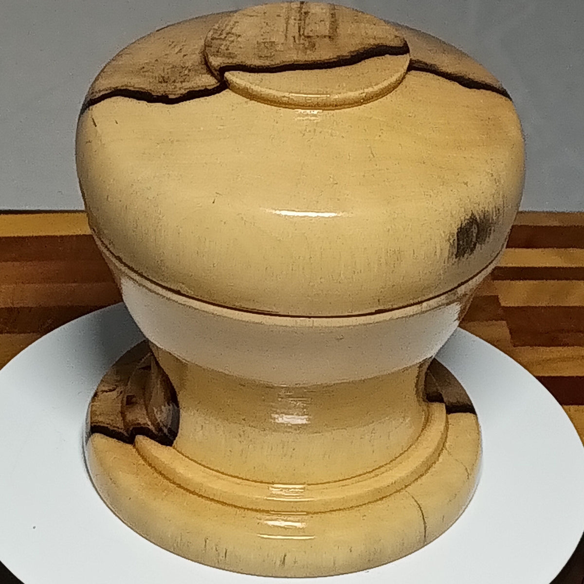 Black and White Ebony small bowl