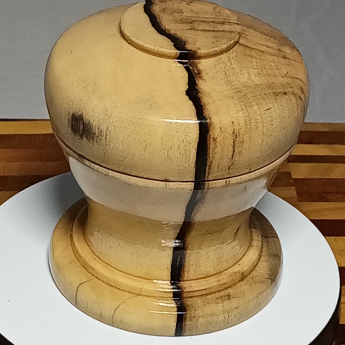 Black and White Ebony small bowl